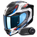 Pack Exo 1500 Air Sleek White Red Blue + Kit Bluetooth Lokui K30