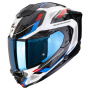 Casque Integral Scorpion Exo 1500 Air Sleek White Red Blue