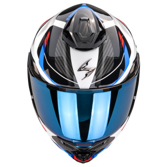 Scorpion Exo 1500 Air Sleek White Red Blue