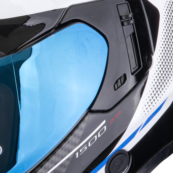 Scorpion Exo 1500 Air Sleek White Red Blue