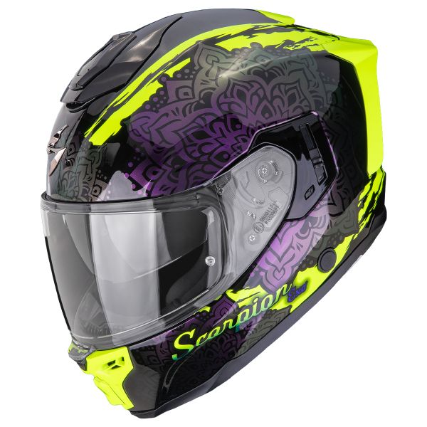 Integral Scorpion Exo 1500 Air Vortex Black Neon Yellow Chameleon