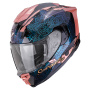 Casque Integral Scorpion Exo 1500 Air Vortex Black Pink Chameleon