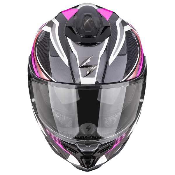 Scorpion Exo 1500 Carbon Air Hydro Black White Pink