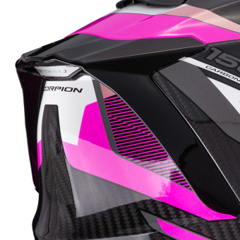 Scorpion Exo 1500 Carbon Air Hydro Black White Pink