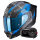 Pack Exo 1500 Carbon Air Platted Black Blue + Kit Bluetooth 5S Solo