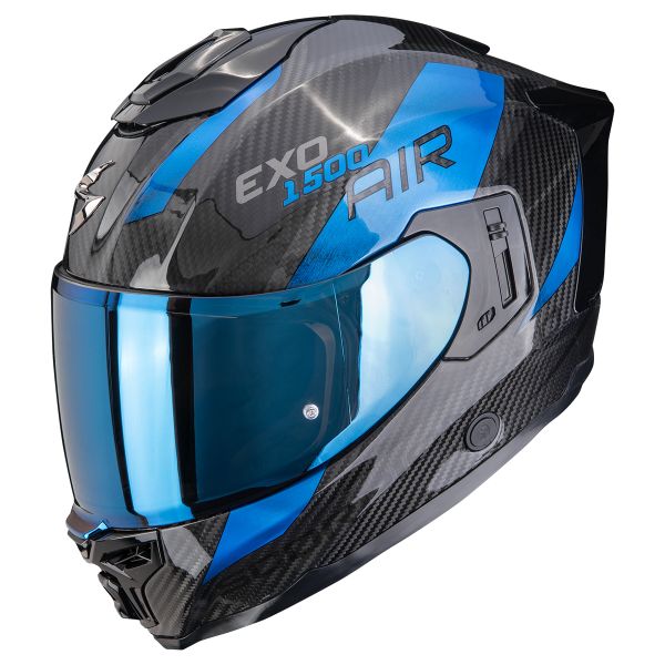 Integral Scorpion Exo 1500 Carbon Air Platted Black Blue Integral Scorpion Exo 1500 Carbon Air Platted Black Blue