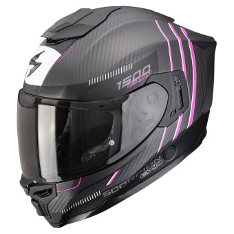 Integral Scorpion Exo 1500 Carbon Air Zity Matt Black Pink