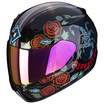 Integral Scorpion Exo 390 Chica II Black Blue Red