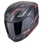 Casque Integral Scorpion Exo 391 Aaxo Matt Black Red