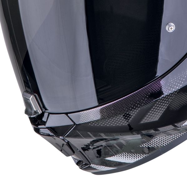 Scorpion Exo 391 Clutter Black Chameleon + Kit bluetooth 5R Lite