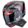Pack Exo 391 Clutter Black Red + Kit Bluetooth BT Mini