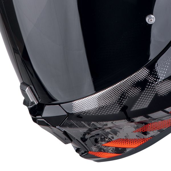 Scorpion Exo 391 Clutter Black Red