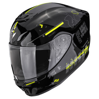 Integral Scorpion Exo 391 Iron Black Neon Yellow