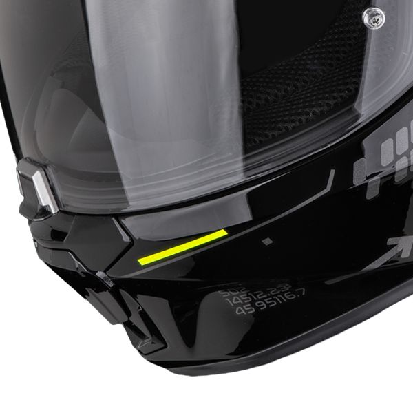 Scorpion Exo 391 Iron Black Neon Yellow
