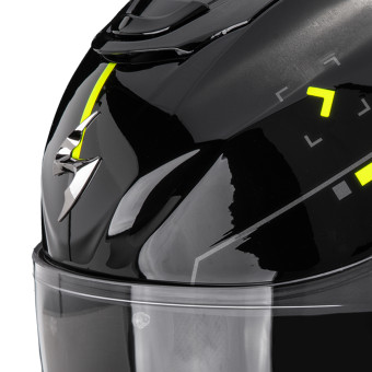 Scorpion Exo 391 Iron Black Neon Yellow