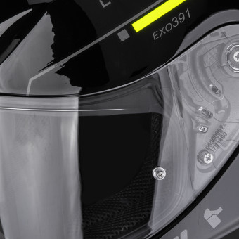 Scorpion Exo 391 Iron Black Neon Yellow
