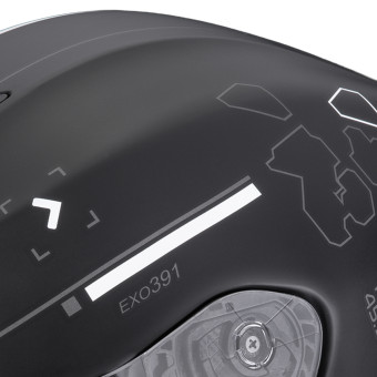 Scorpion Exo 391 Iron Matt Black Silver