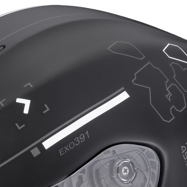 Scorpion Exo 391 Iron Matt Black Silver