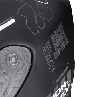 Scorpion Exo 391 Iron Matt Black Silver
