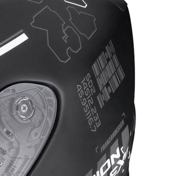 Scorpion Exo 391 Iron Matt Black Silver