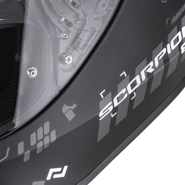 Scorpion Exo 391 Iron Matt Black Silver