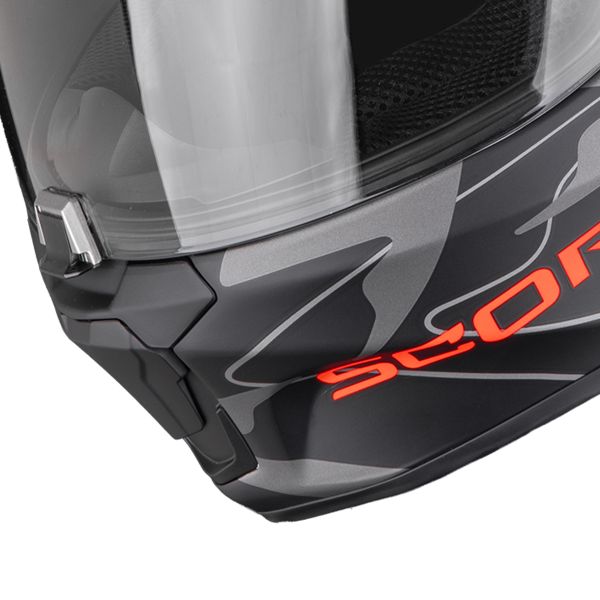 Scorpion Exo 391 Key Matt Black Silver Red