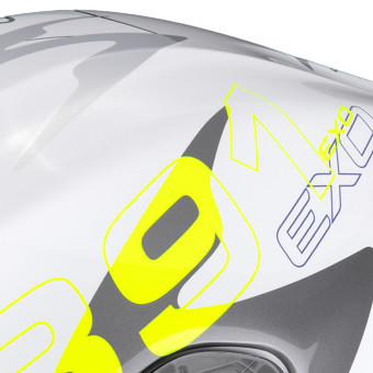 Scorpion Exo 391 Key White Silver Neon Yellow