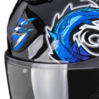 Scorpion Exo 391 Mumia Black Blue