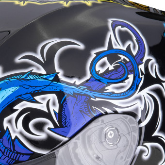 Scorpion Exo 391 Mumia Black Blue