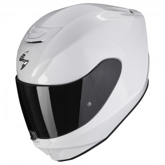 Casque Integral Scorpion Exo 391 Solid Pearl White Casque Integral Scorpion Exo 391 Solid Pearl White