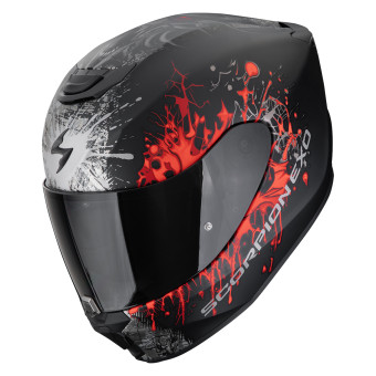 Integral Scorpion Exo 391 Wolf Matt Black Silver Red