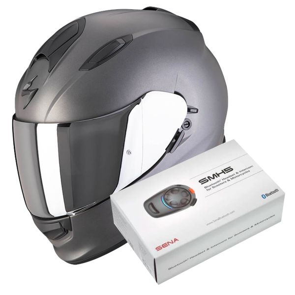 Integral Scorpion Exo 491 Anthracite Matt + Kit Bluetooth SMH5 Integral Scorpion Exo 491 Anthracite Matt + Kit Bluetooth SMH5