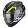 Casque Integral Scorpion Exo 491 Kripta Black Neon Yellow White