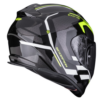 Scorpion Exo 491 Kripta Black Neon Yellow White