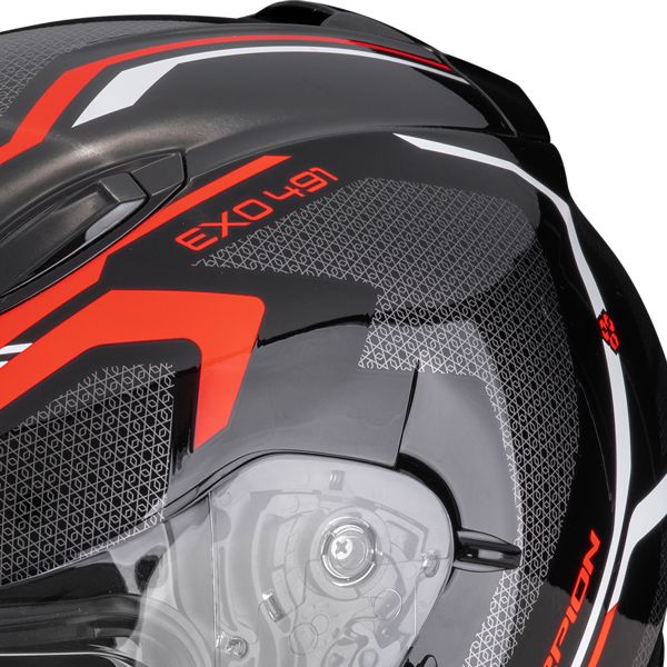 Scorpion Exo 491 Kripta Black Red White