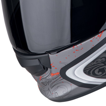 Scorpion Exo 491 Run Matt Black Red + Kit bluetooth 5R Lite