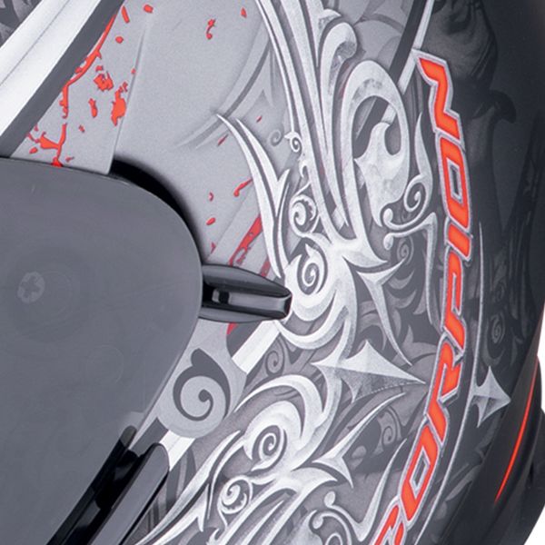 Scorpion Exo 491 Run Matt Black Red