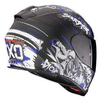 Scorpion Exo 491 Spector Matt Black Blue