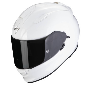 Scorpion Exo 491 White + Kit Bluetooth SMH5