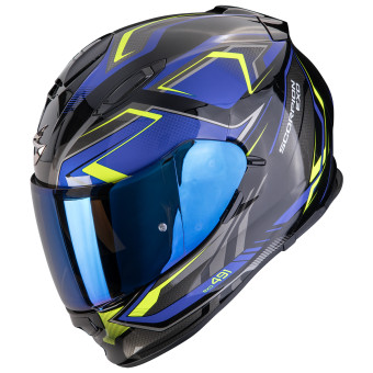 Integral Scorpion Exo 491 Zumo Black Blue Neon Yellow