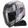 Pack Exo 520 Evo Air Fasta Matt Silver Pink + Kit bluetooth Exo-Com Link-1C