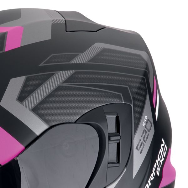 Scorpion Exo 520 Evo Air Sensus Matt Black Pink