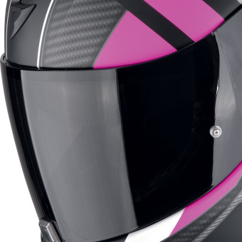 Scorpion Exo 520 Evo Air Sensus Matt Black Pink + Kit bluetooth 5R Lite