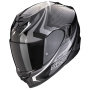 Casque Integral Scorpion Exo 520 Evo Air Terra Black Silver White