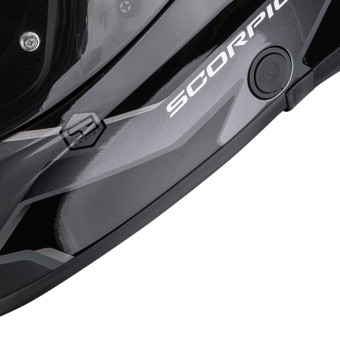 Scorpion Exo 530 Air Clip Silver Black