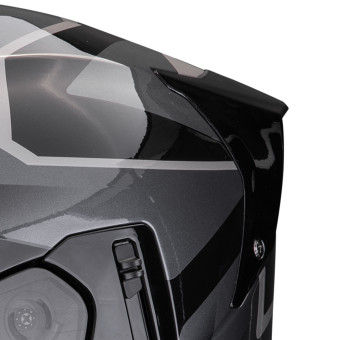 Scorpion Exo 530 Air Clip Silver Black