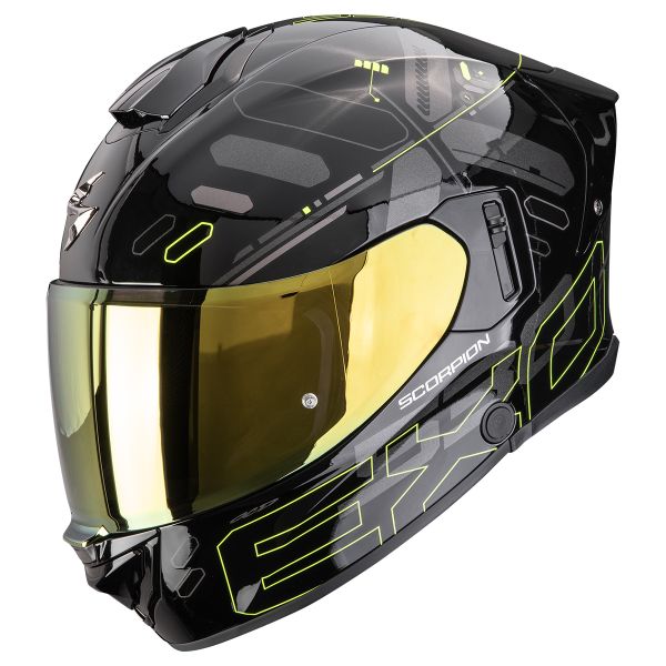 Integral Scorpion Exo 530 Air Fond Black Neon Yellow Integral Scorpion Exo 530 Air Fond Black Neon Yellow