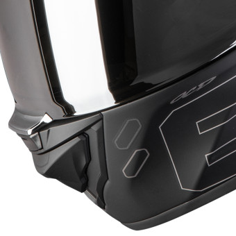 Scorpion Exo 530 Air Fond Matt Black Silver