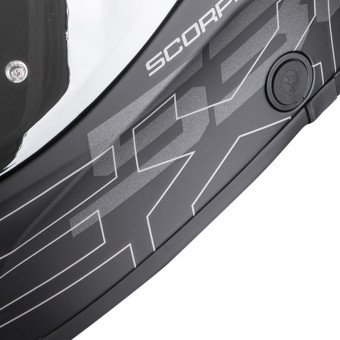 Scorpion Exo 530 Air Fond Matt Black Silver