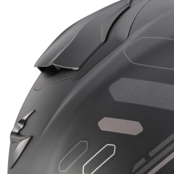 Scorpion Exo 530 Air Fond Matt Black Silver